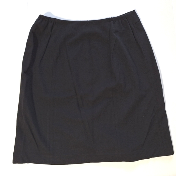 Talbots Black Sailor-Style Skirt - Picture 7 of 11